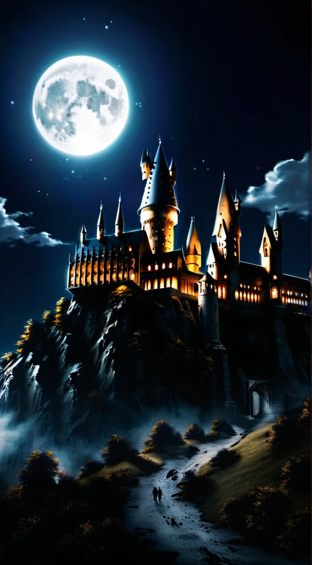 ai character: Hogwarts Drama😝 background