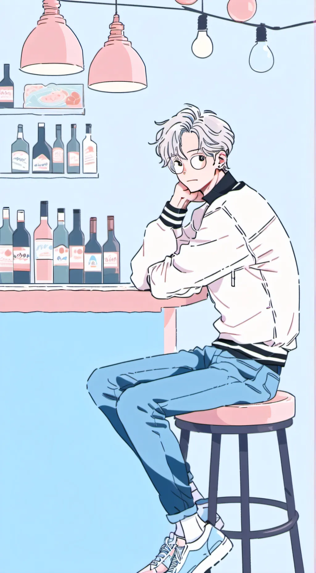 ai character: Adam background