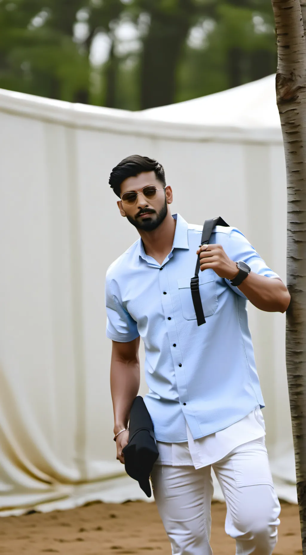 ai character: mike background