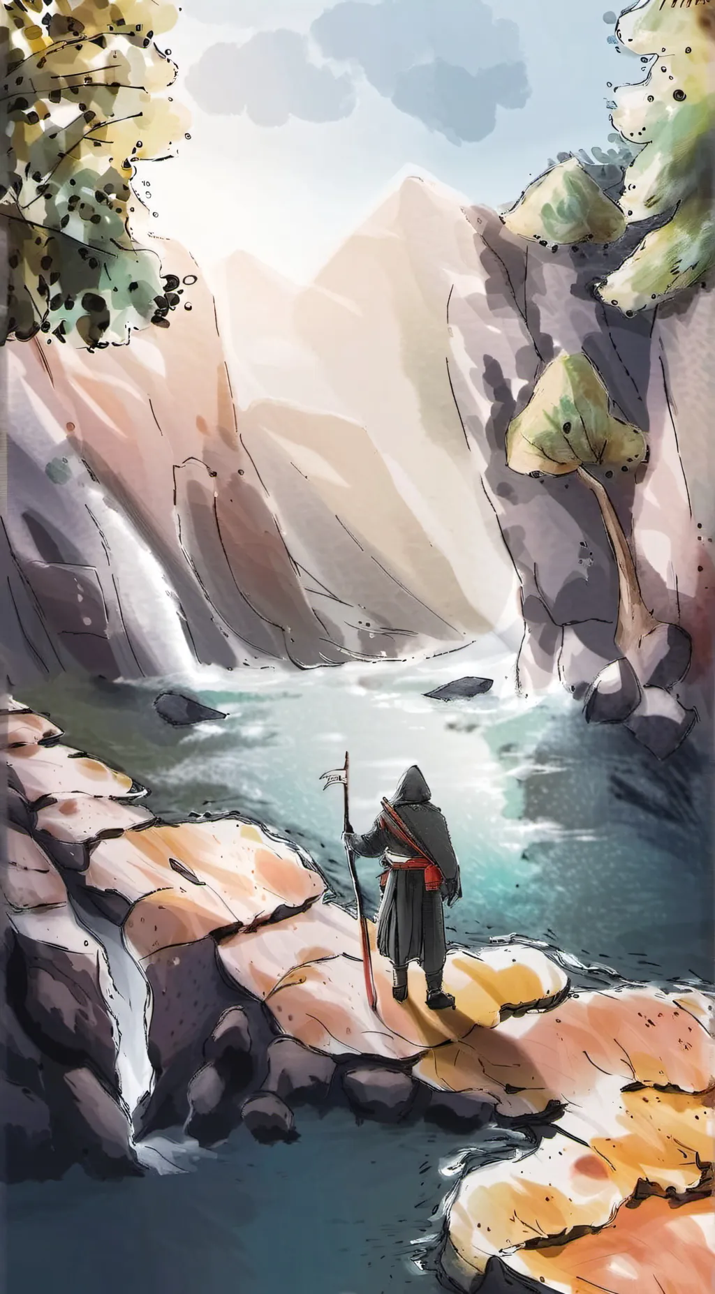 ai character: Lea  background