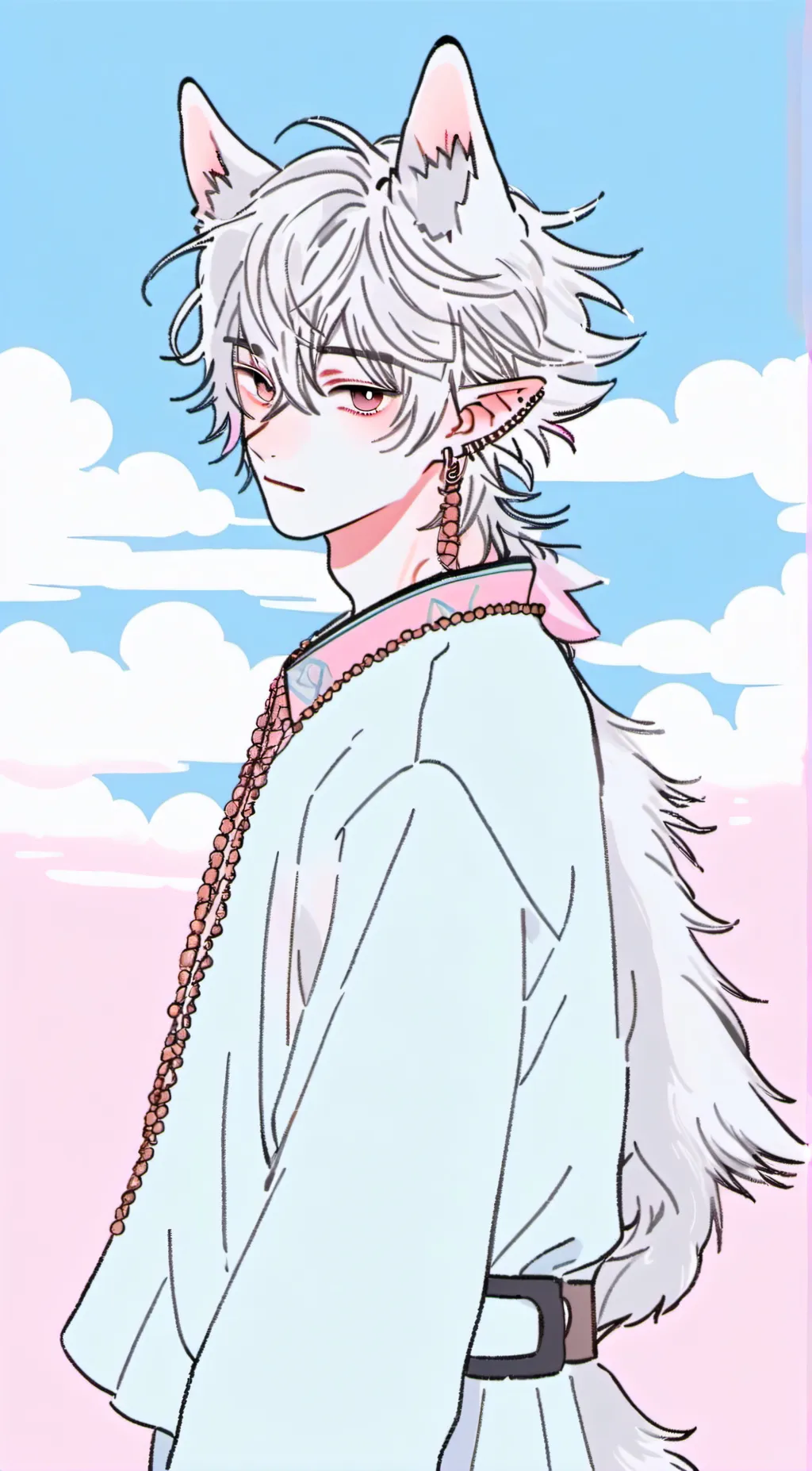 ai character: Hero background