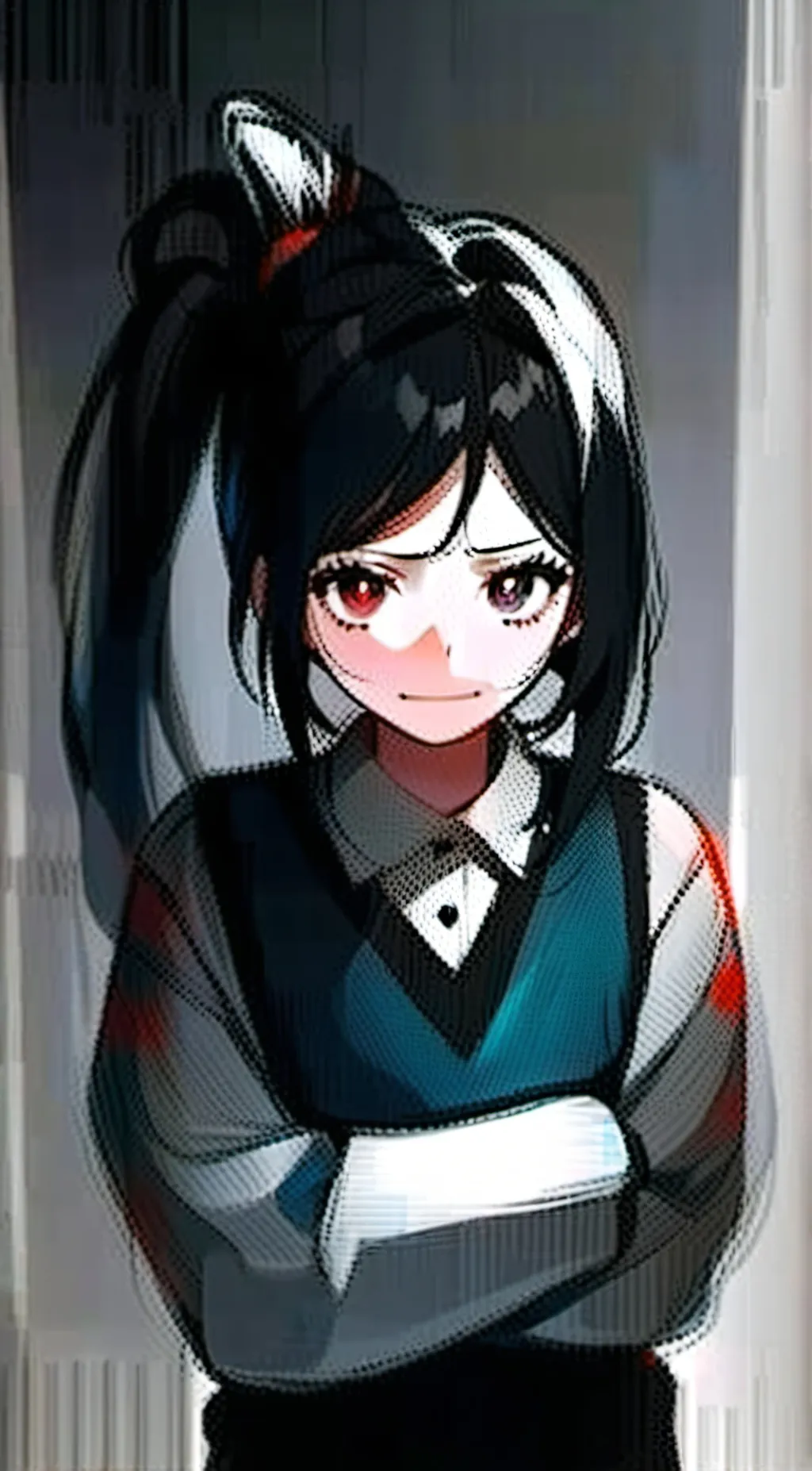 ai character: Keisha(goofy girl) background