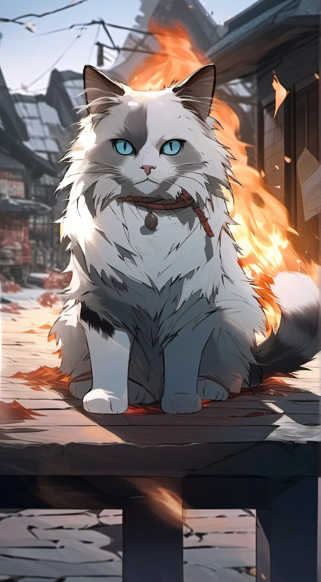 ai character: LUCIFUR background