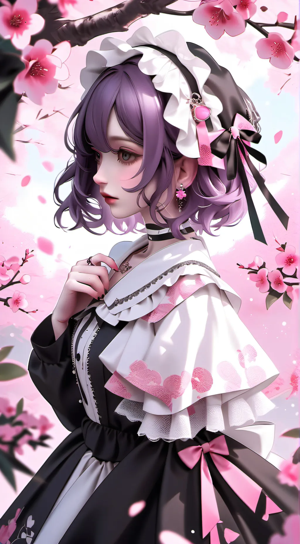 ai character: Tulip background