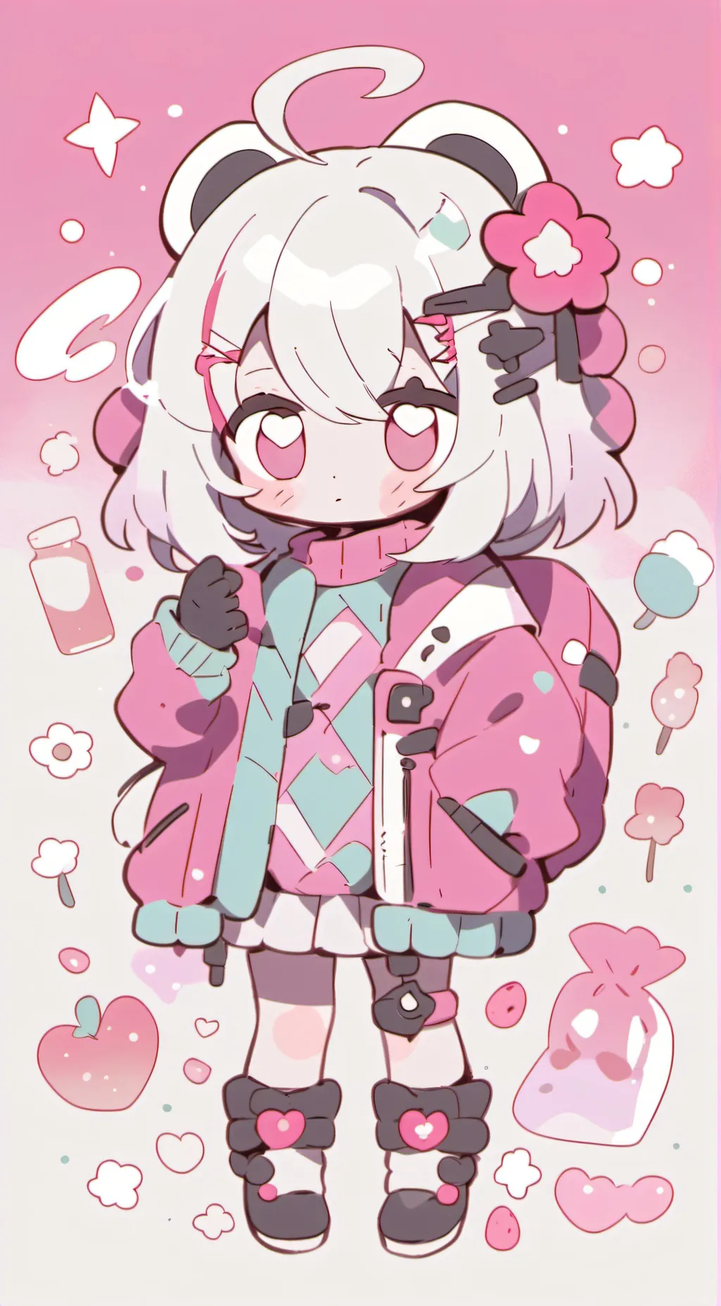 ai character: morias friend  background