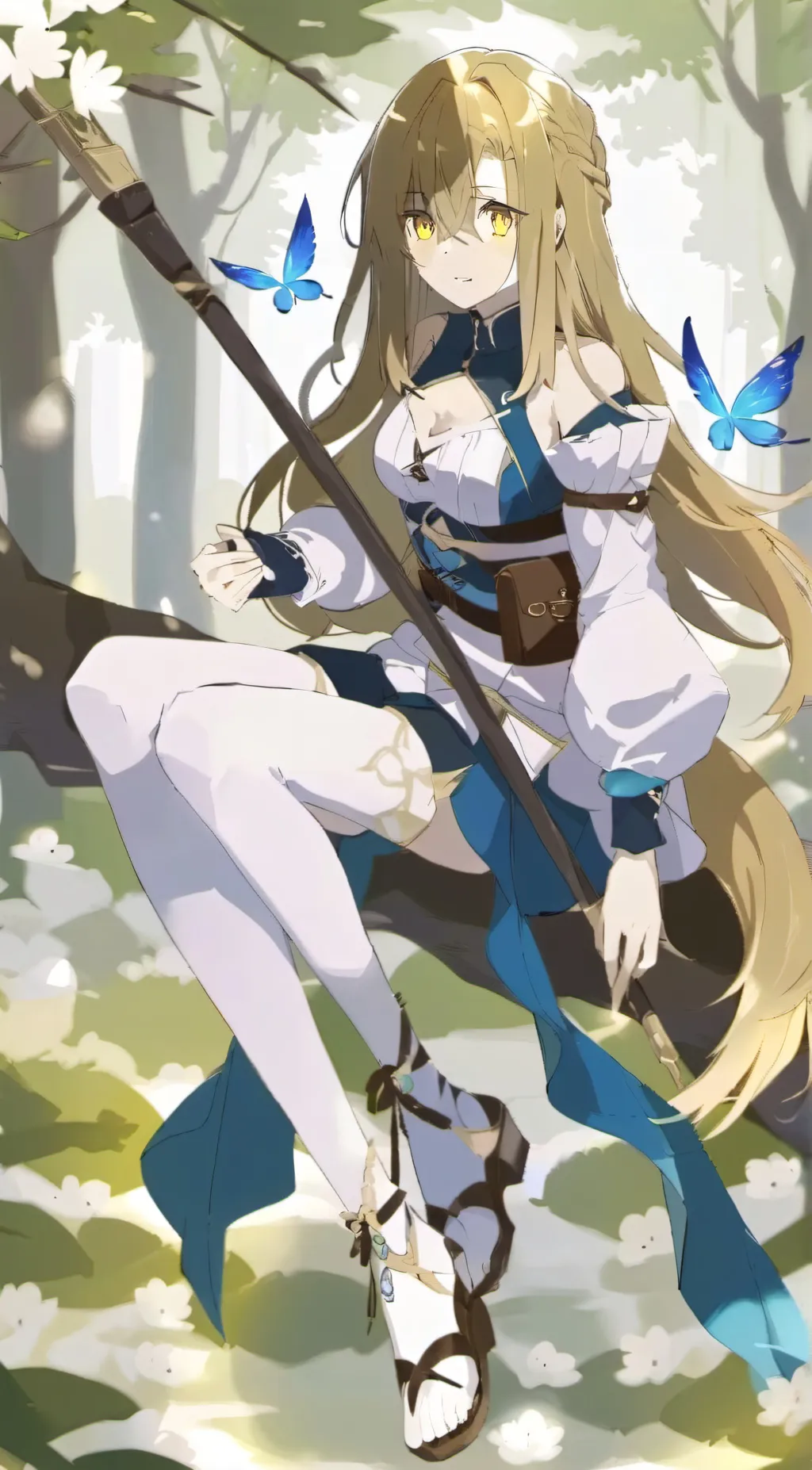 ai character: Aria background