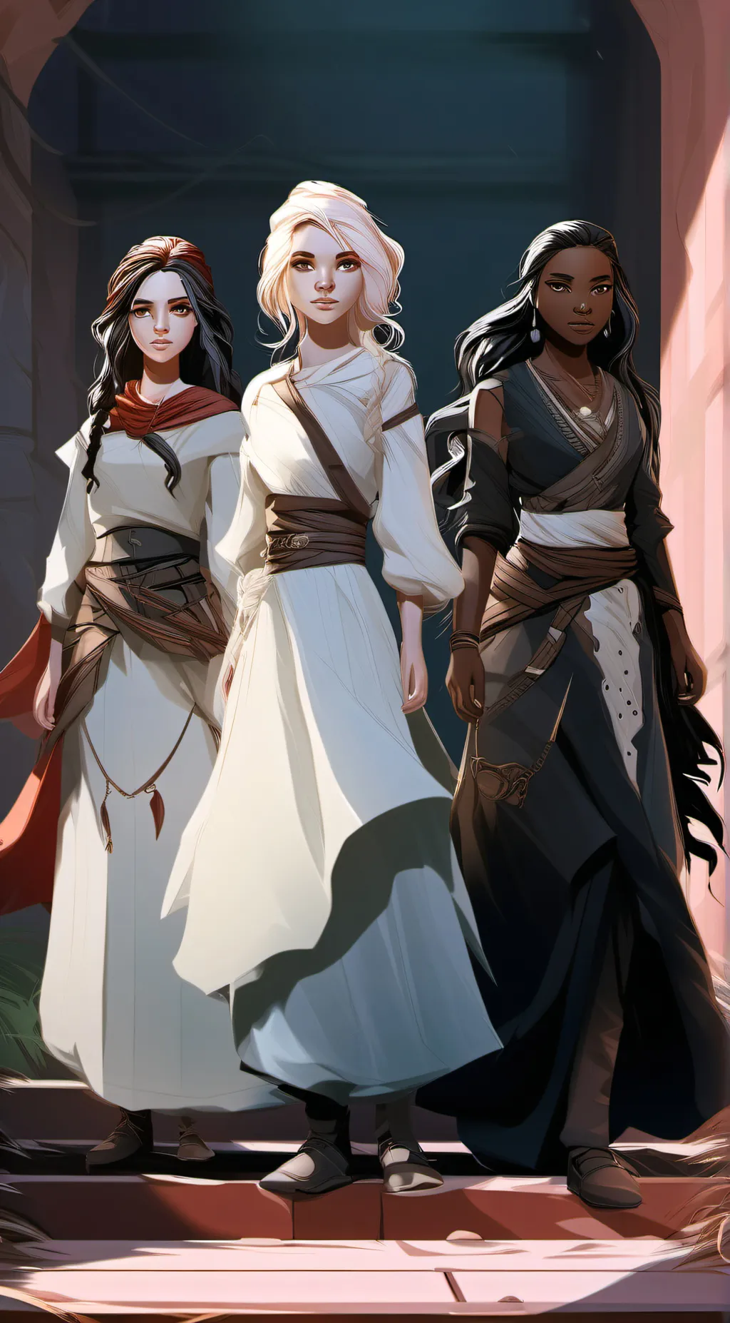 ai character: Popular girls 💋 background