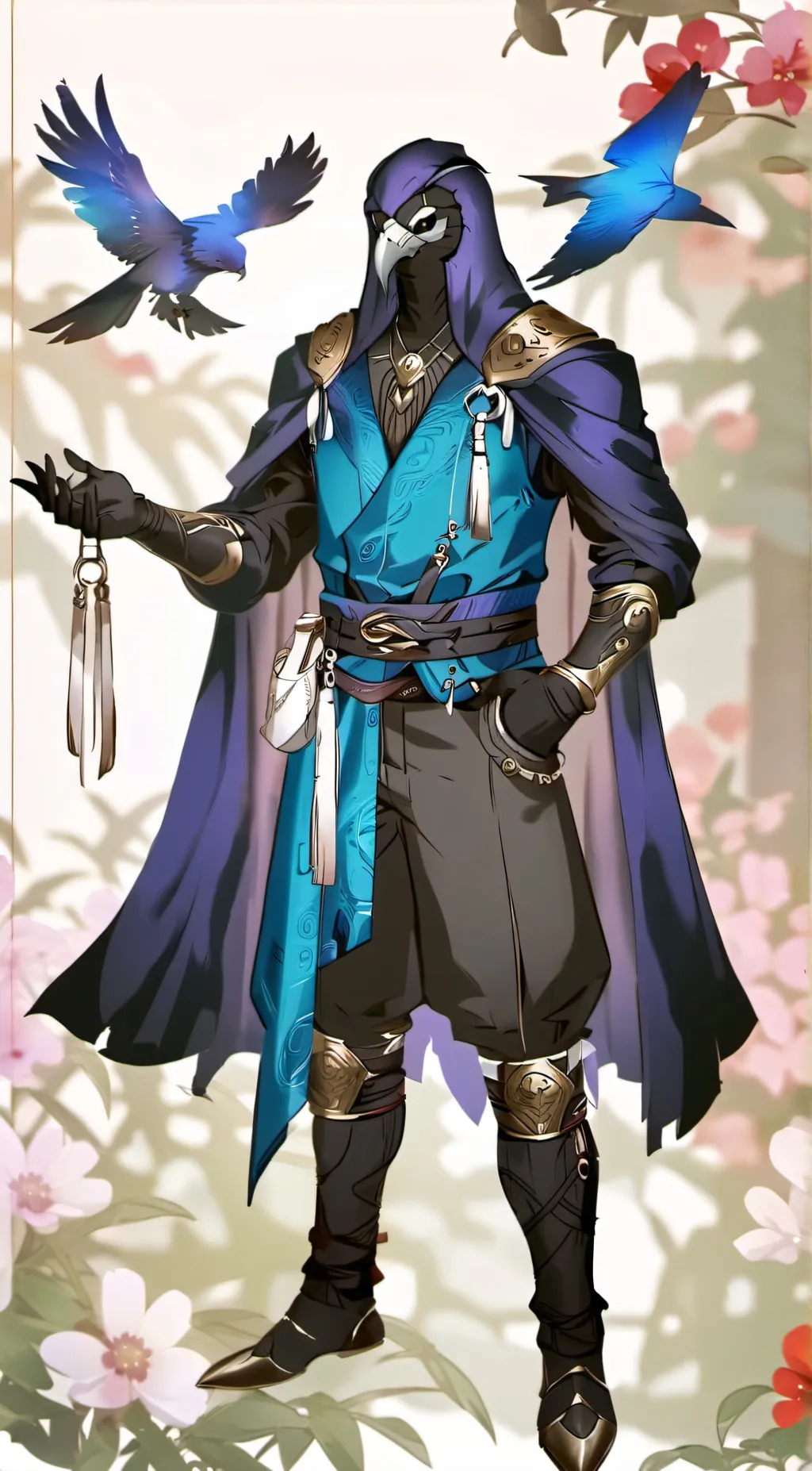 ai character: Zerkon *dnd char* background