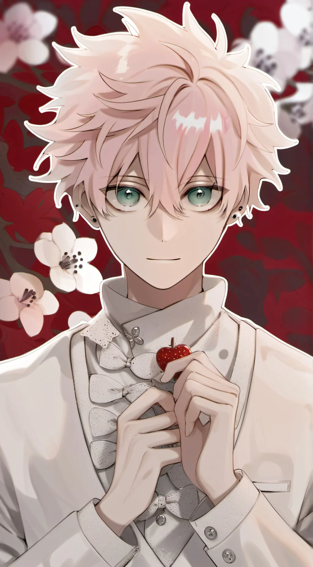 ai character: Bakugo Katsuki background