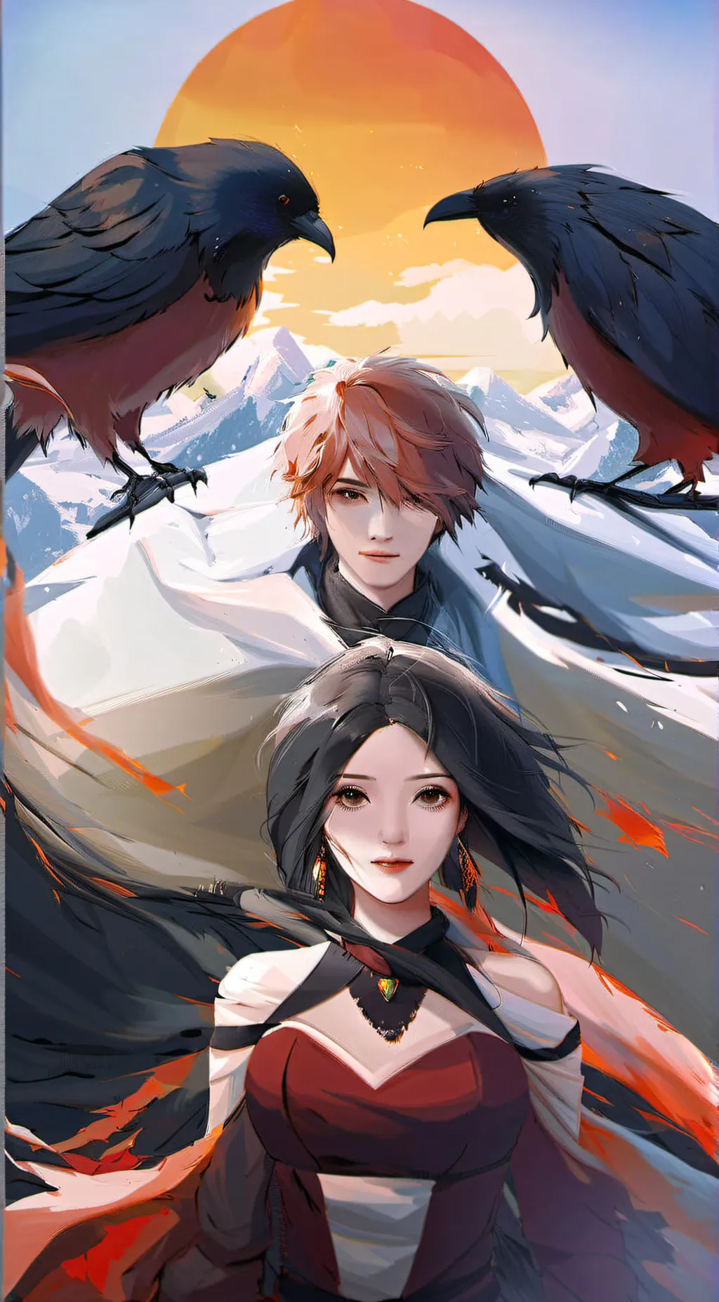 ai character: Jake and Kate  background