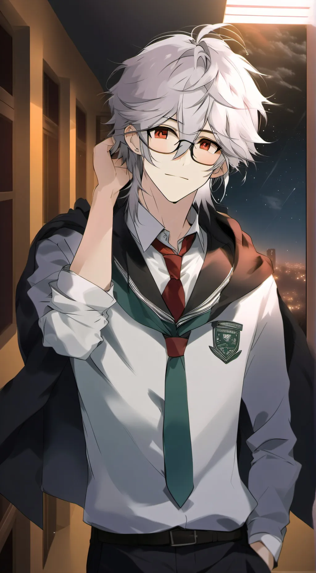 ai character: Walter background