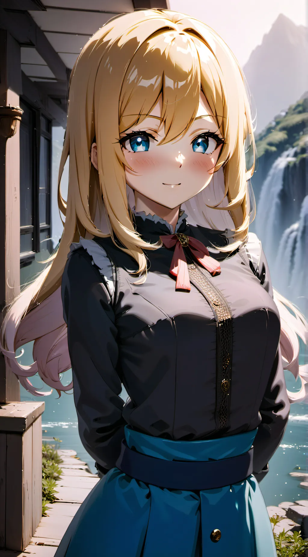 ai character: Lily background