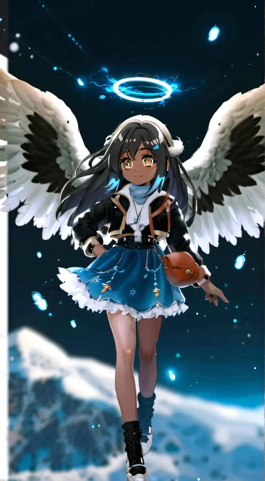 ai character: Celeste  background