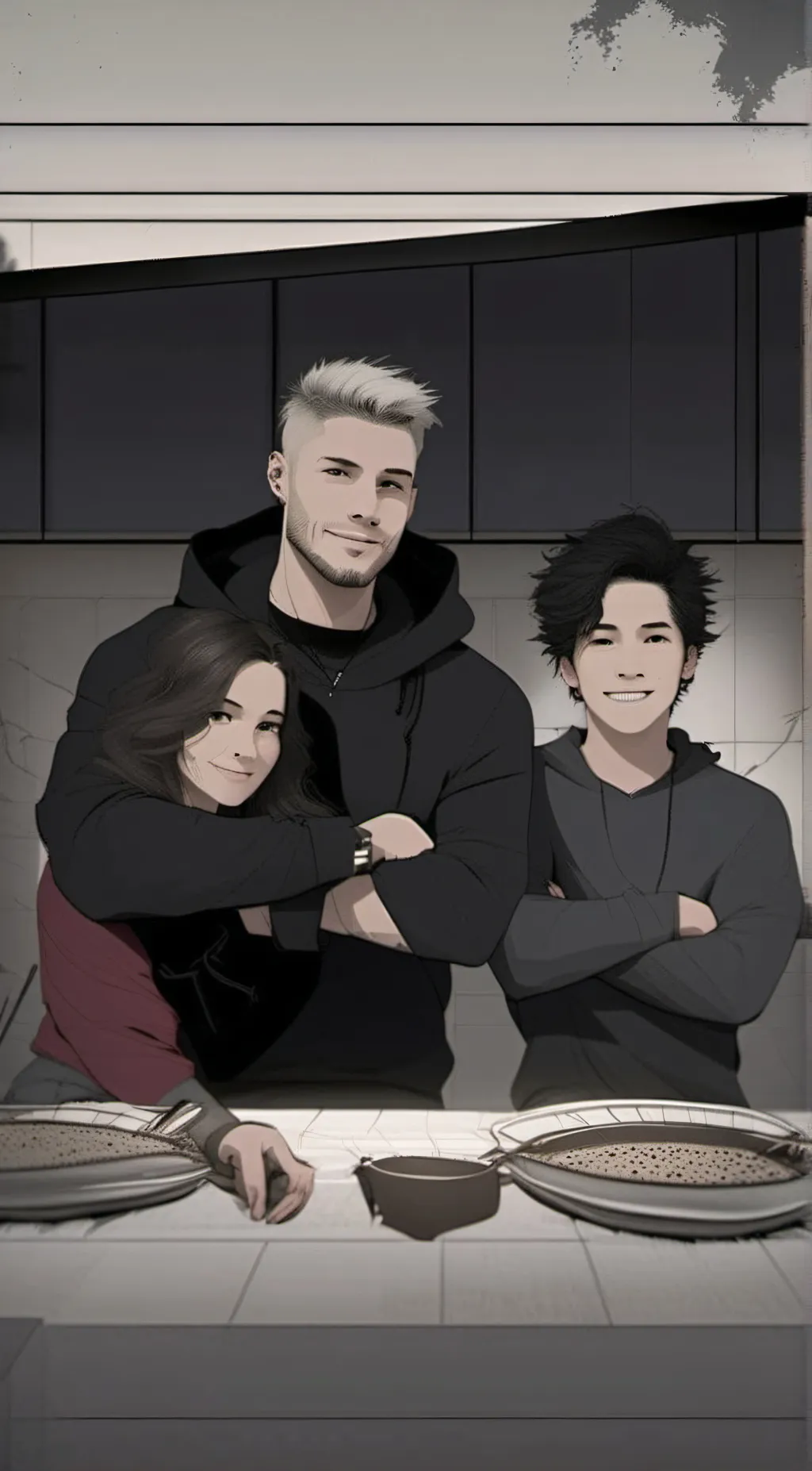 ai character: John Dale  background