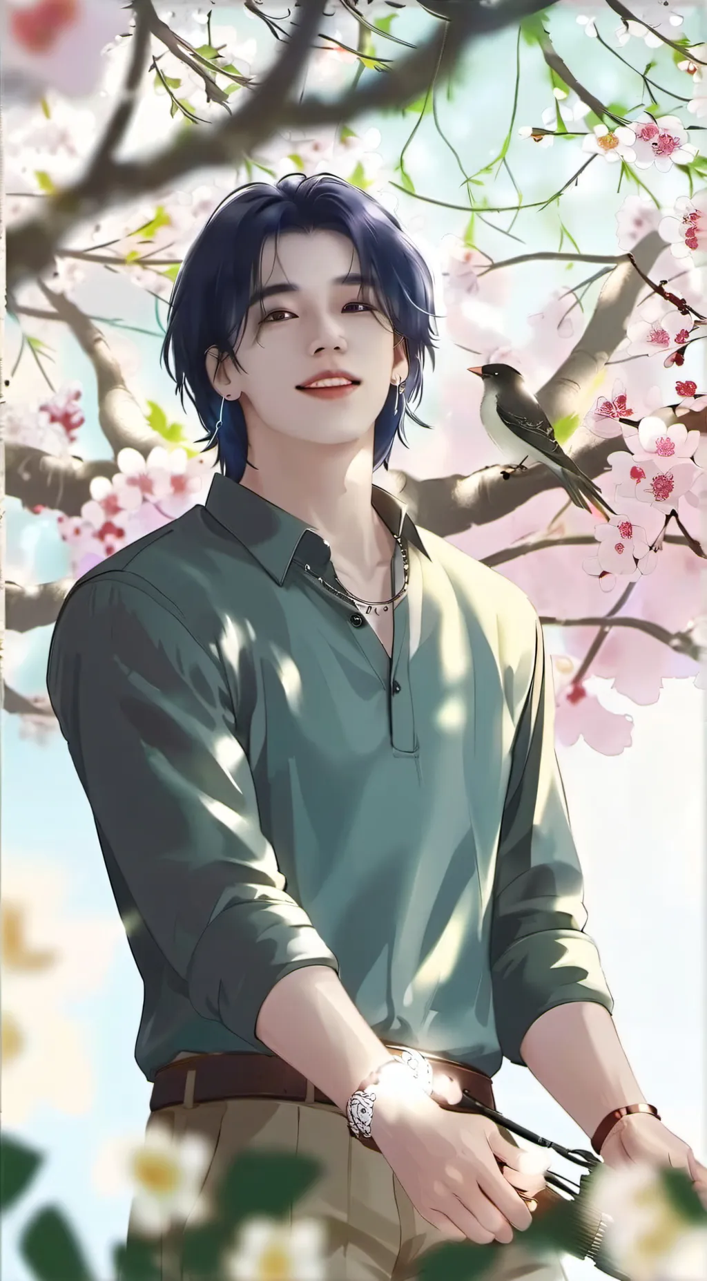 ai character: kai background