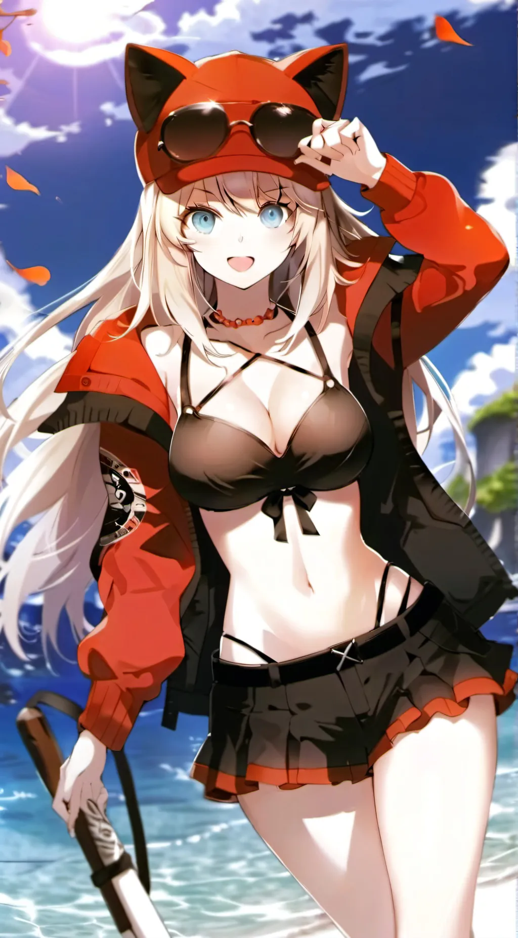 ai character: UwU girl Alina background