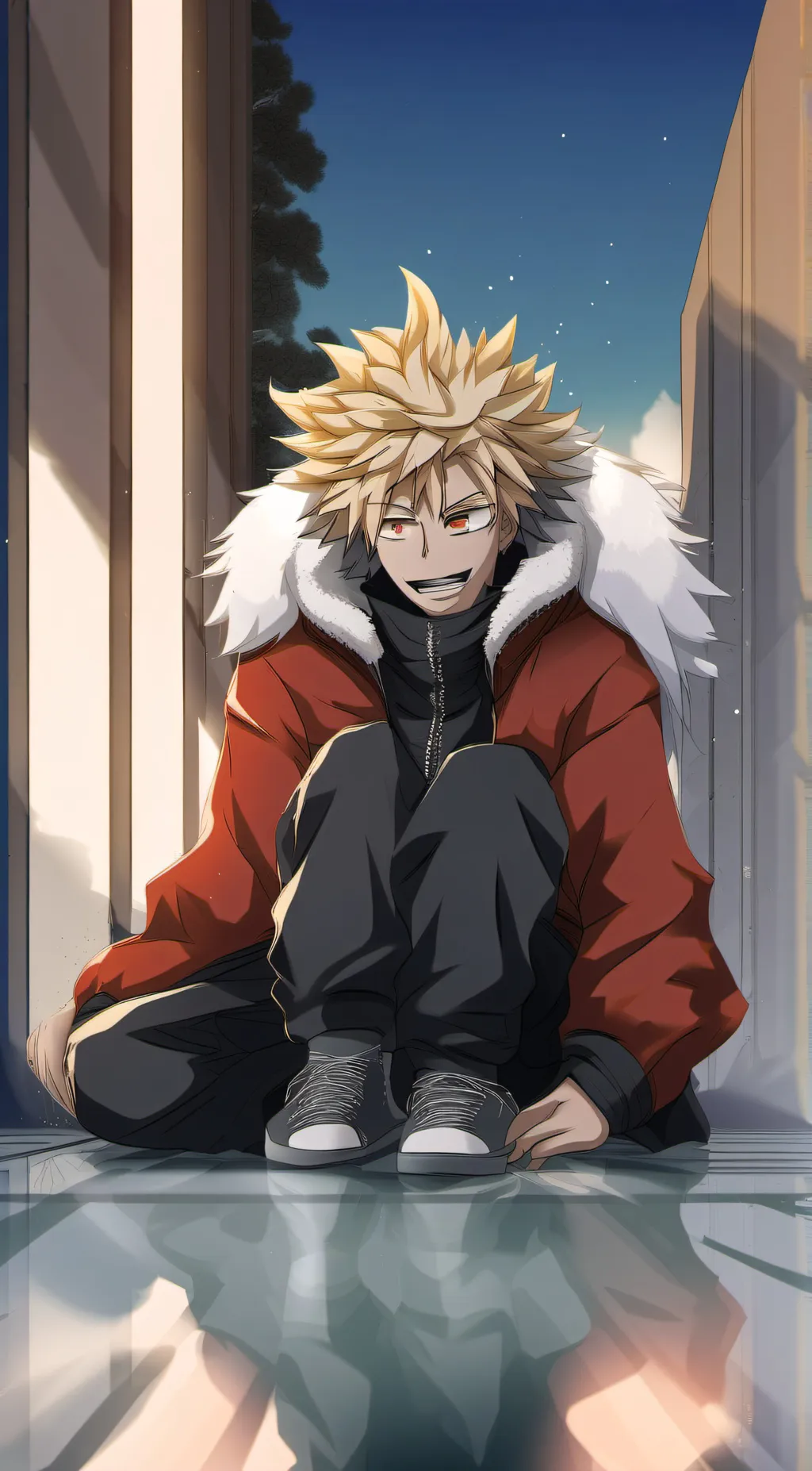 ai character: Dabi&VillainHawks background