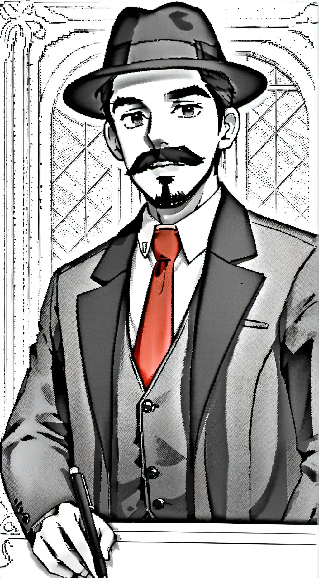 ai character: Arnold Schmicht background