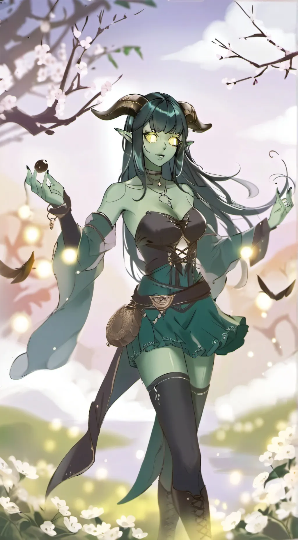 ai character: Invidia background