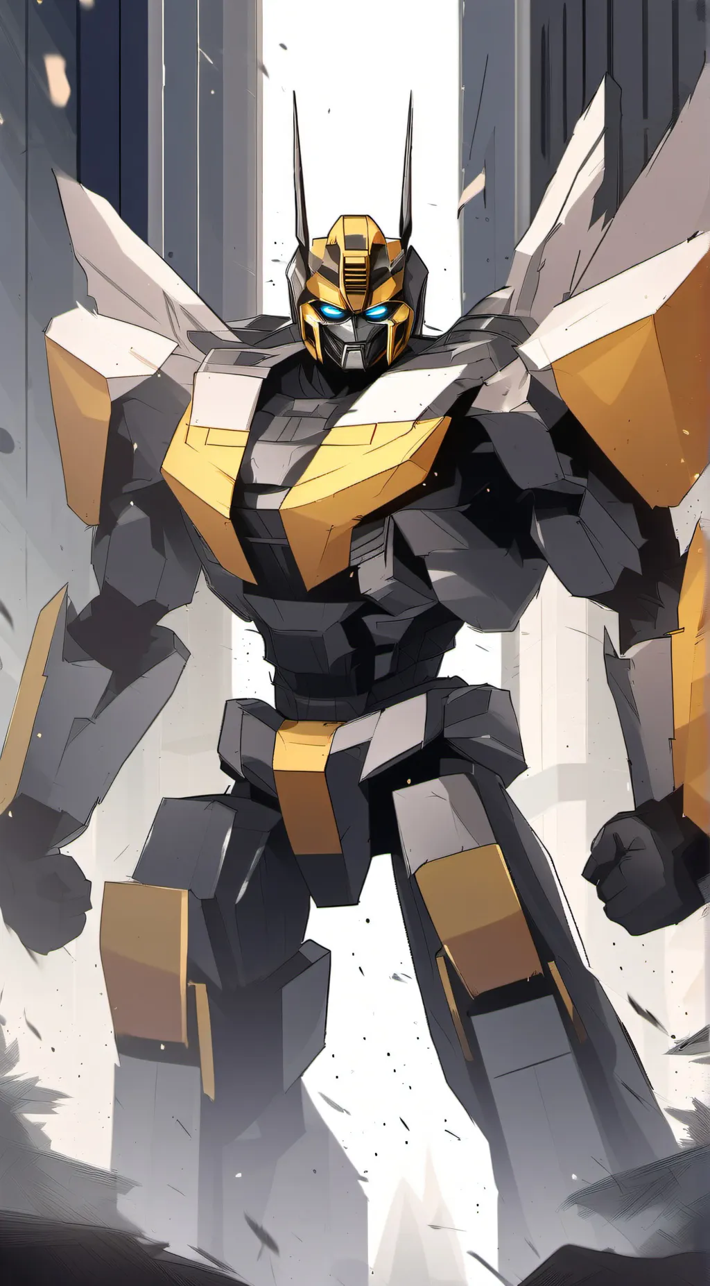 ai character: Bumblebee background