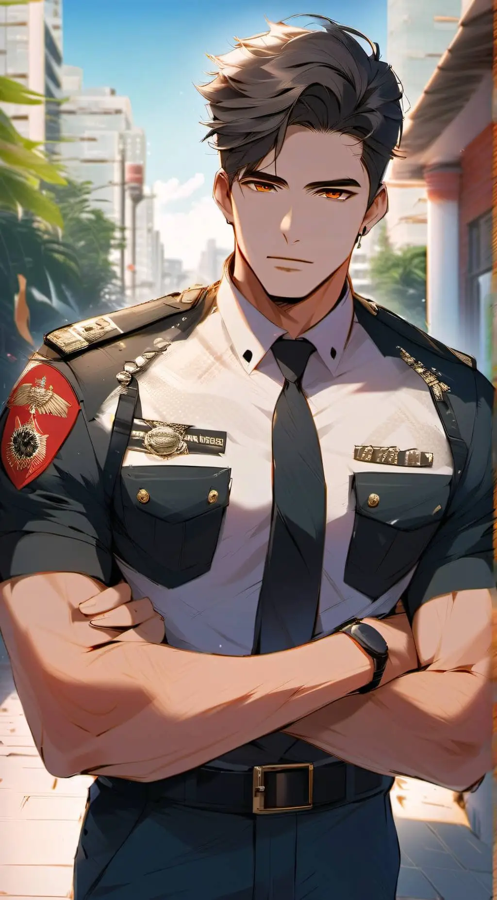 ai character: Barrett background