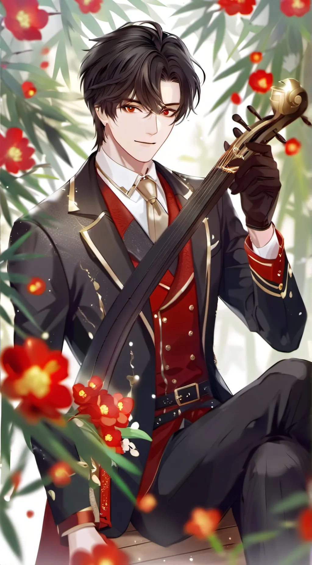 ai character: Raja iblis background