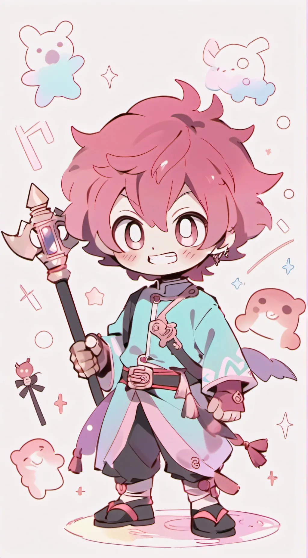 ai character: Alastor  background