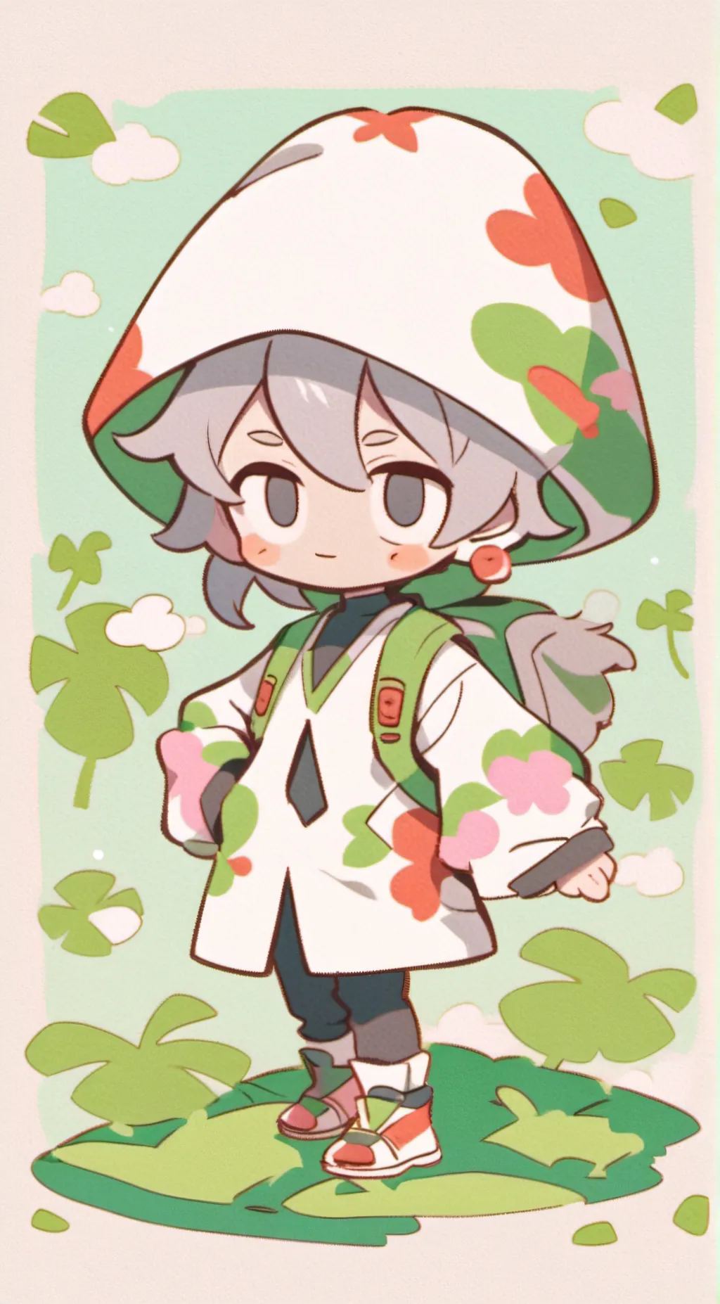 ai character: Loona background