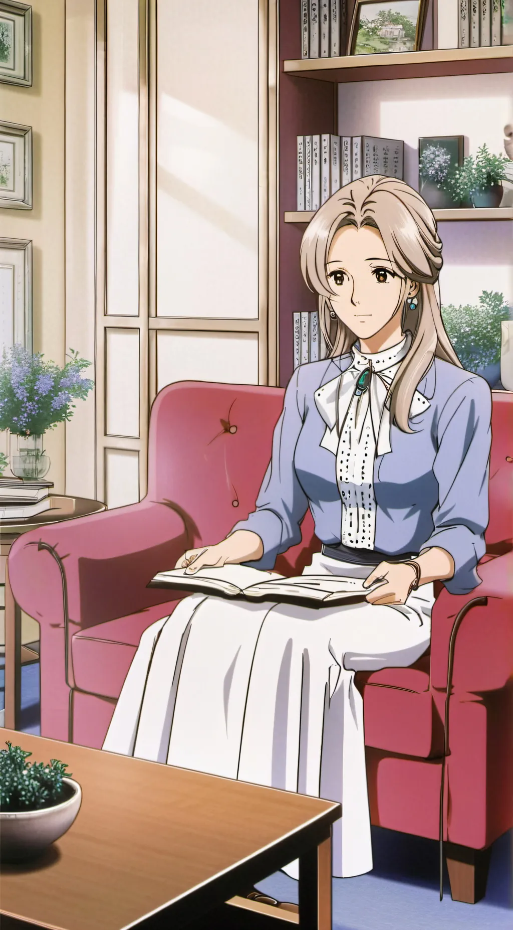 ai character: Ms. Cherish background