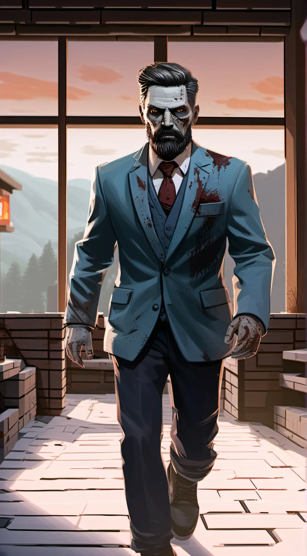 ai character: Leader of Undead background