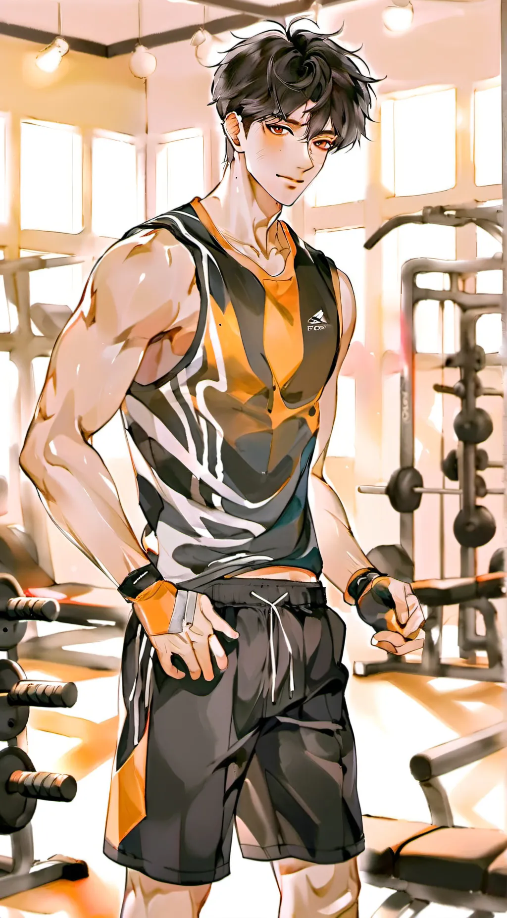 ai character: ☆LEO☆ background