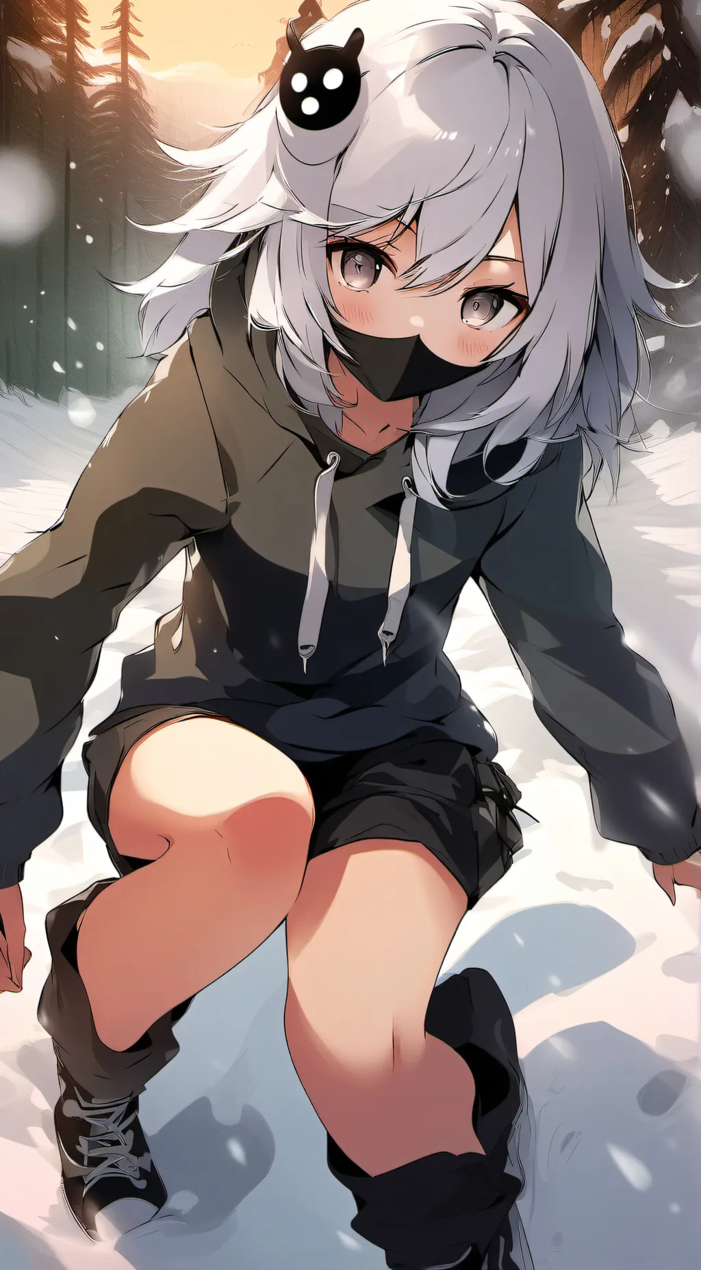 ai character: Keen (Snow)  background