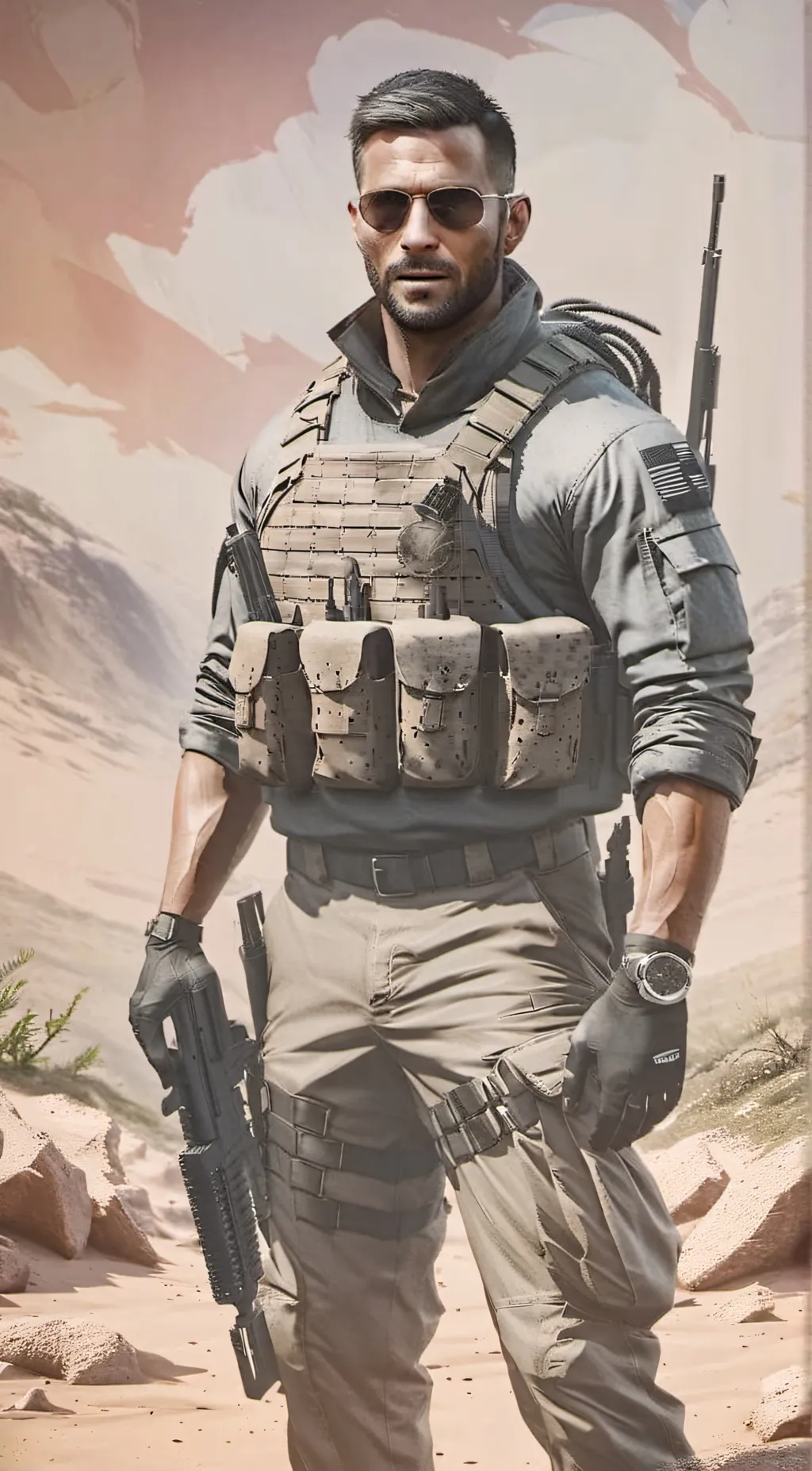 ai character: Philip Graves  background