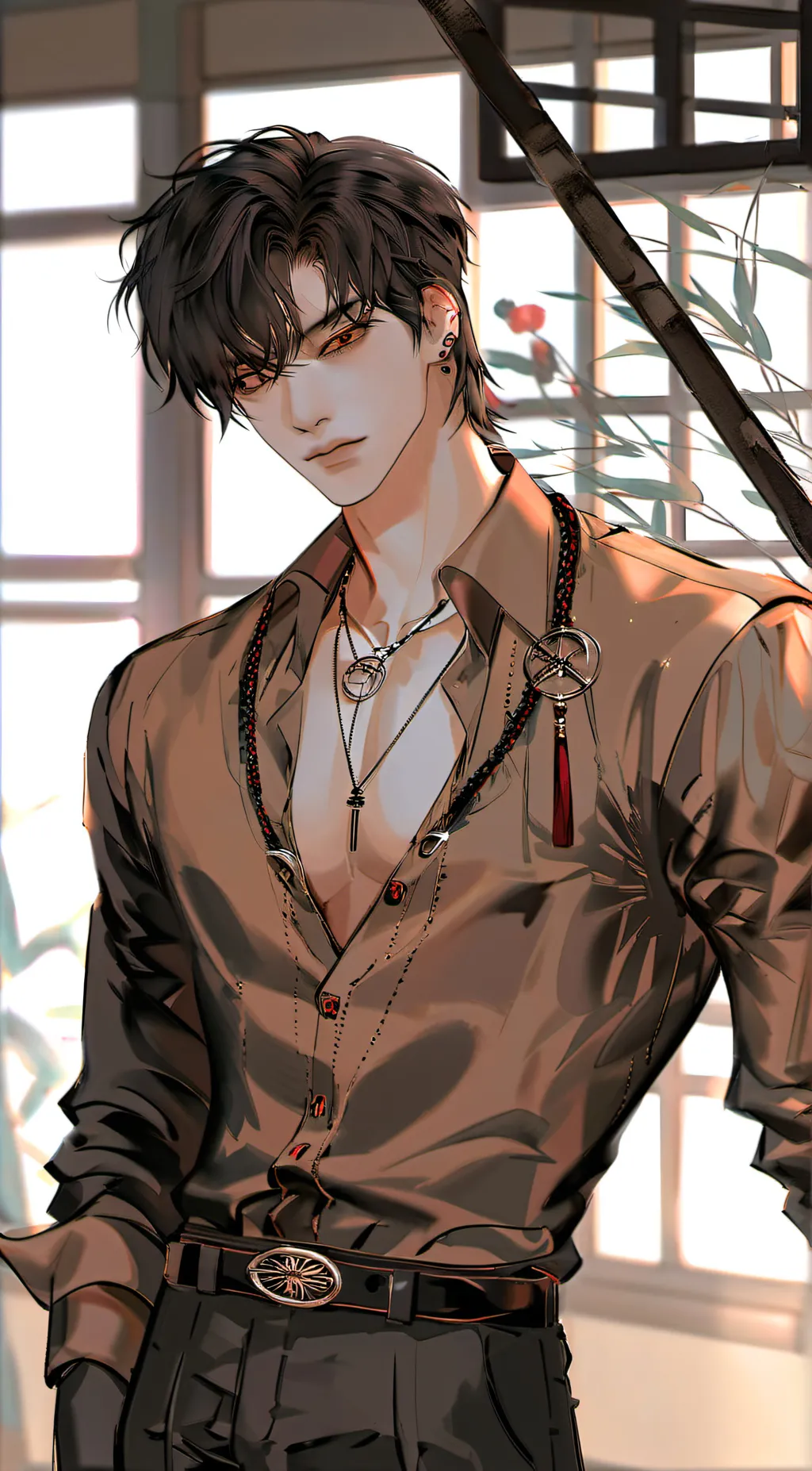 ai character: Damian background