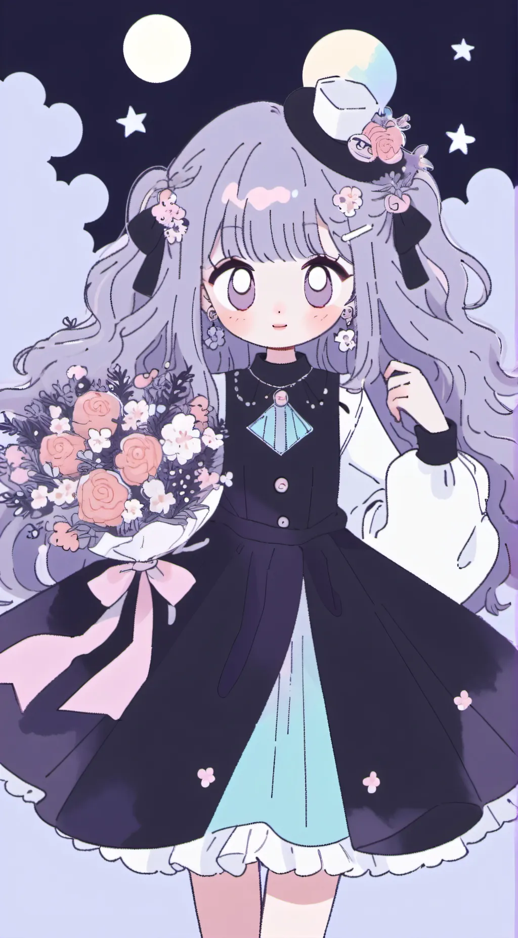 ai character: Lizzy  background