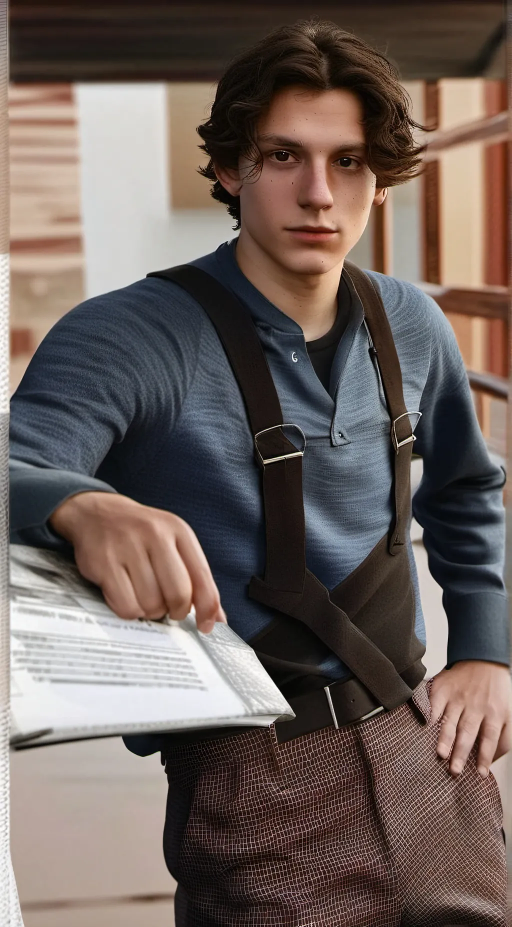 ai character: Antonio  background