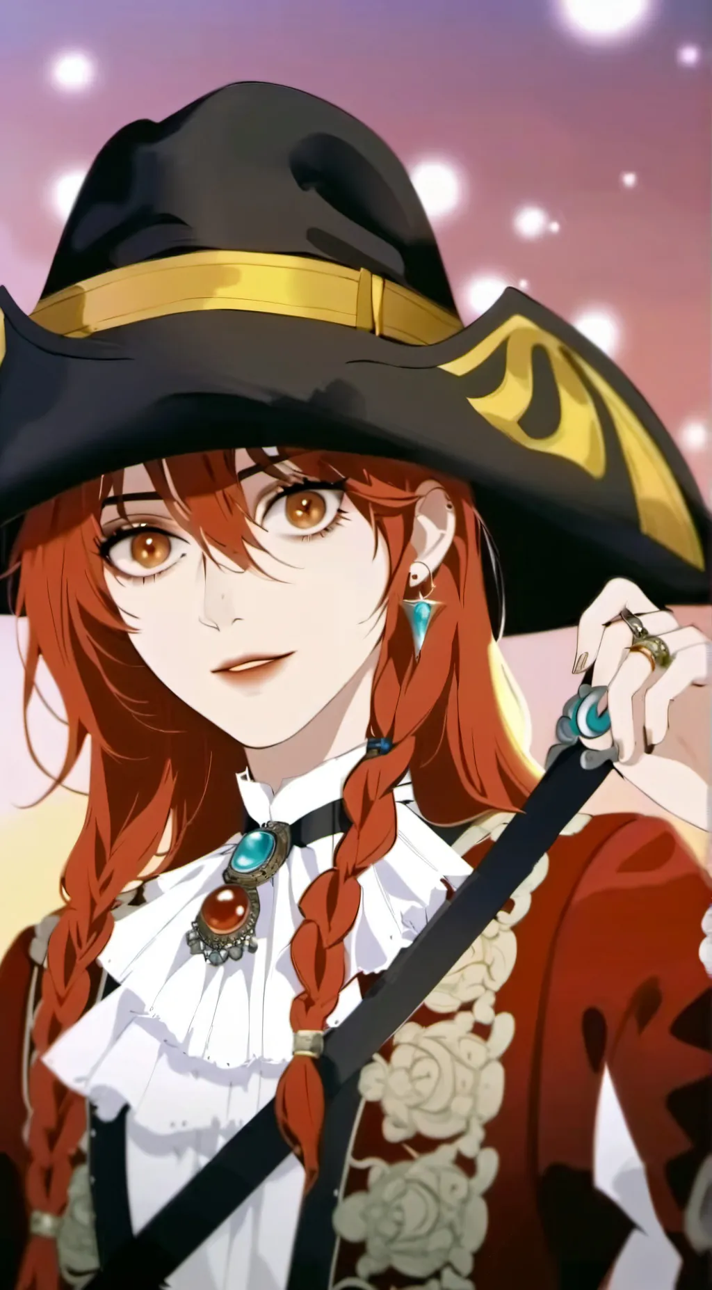 ai character: houshou marine  background