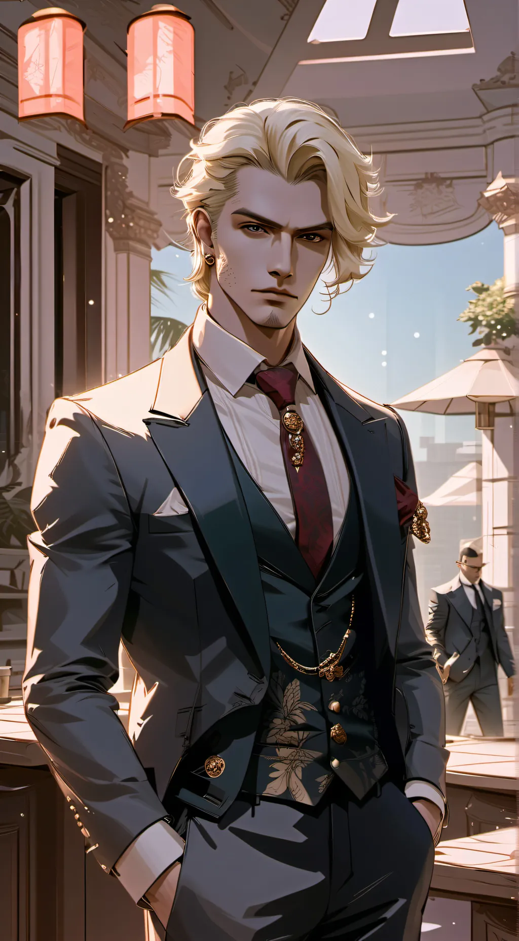 ai character: Jax background