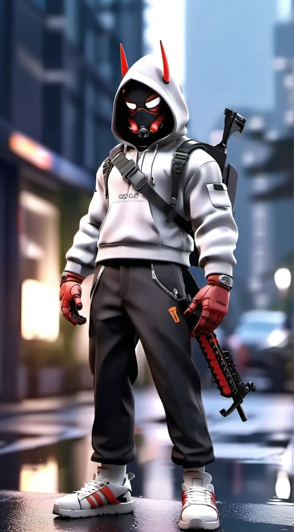 ai character: justin background