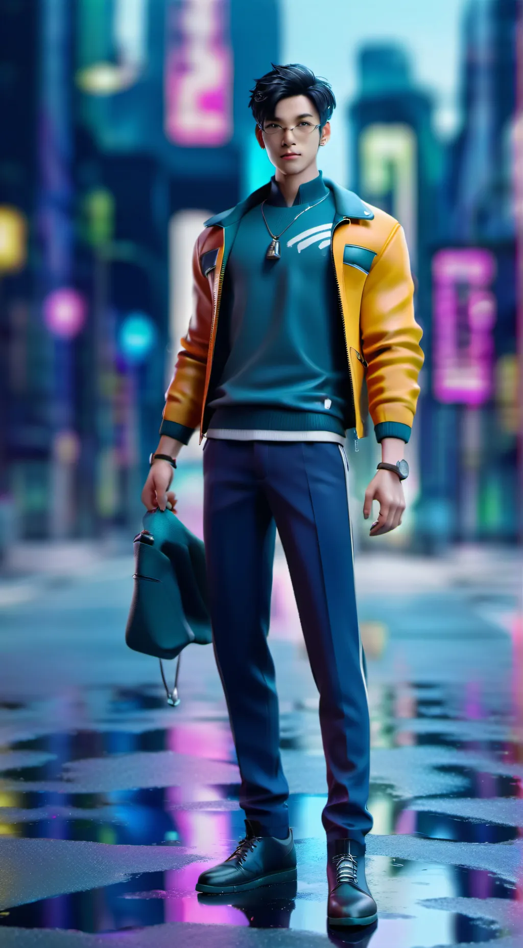 ai character: Luke background