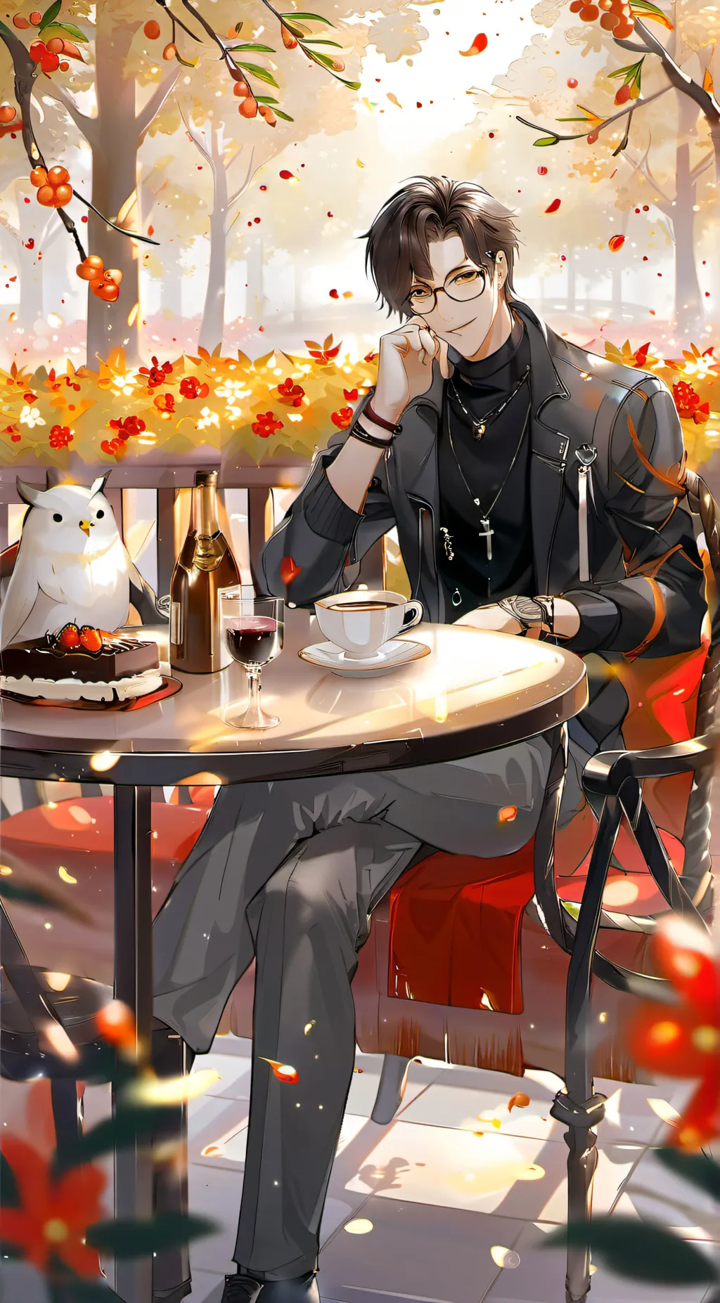 ai character: John  background