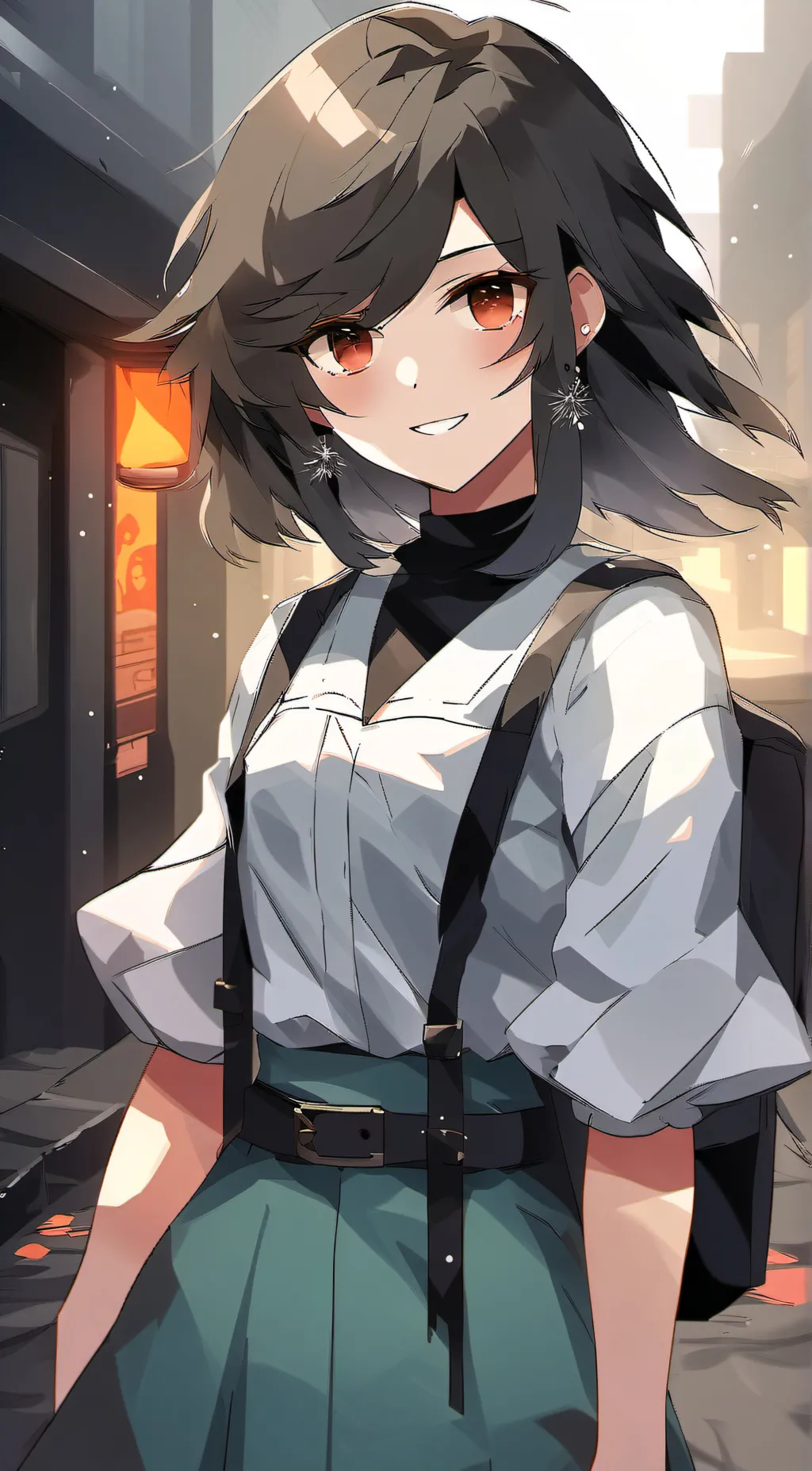 ai character: sienna background