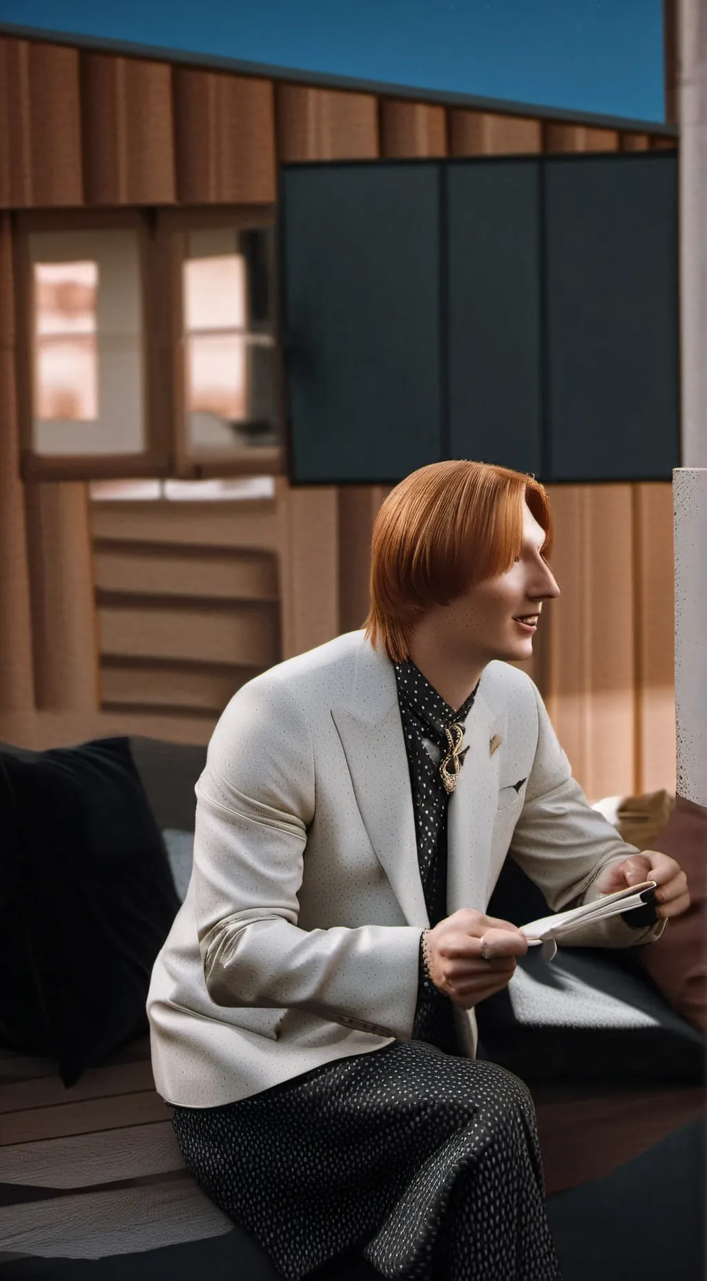 ai character: Fred background