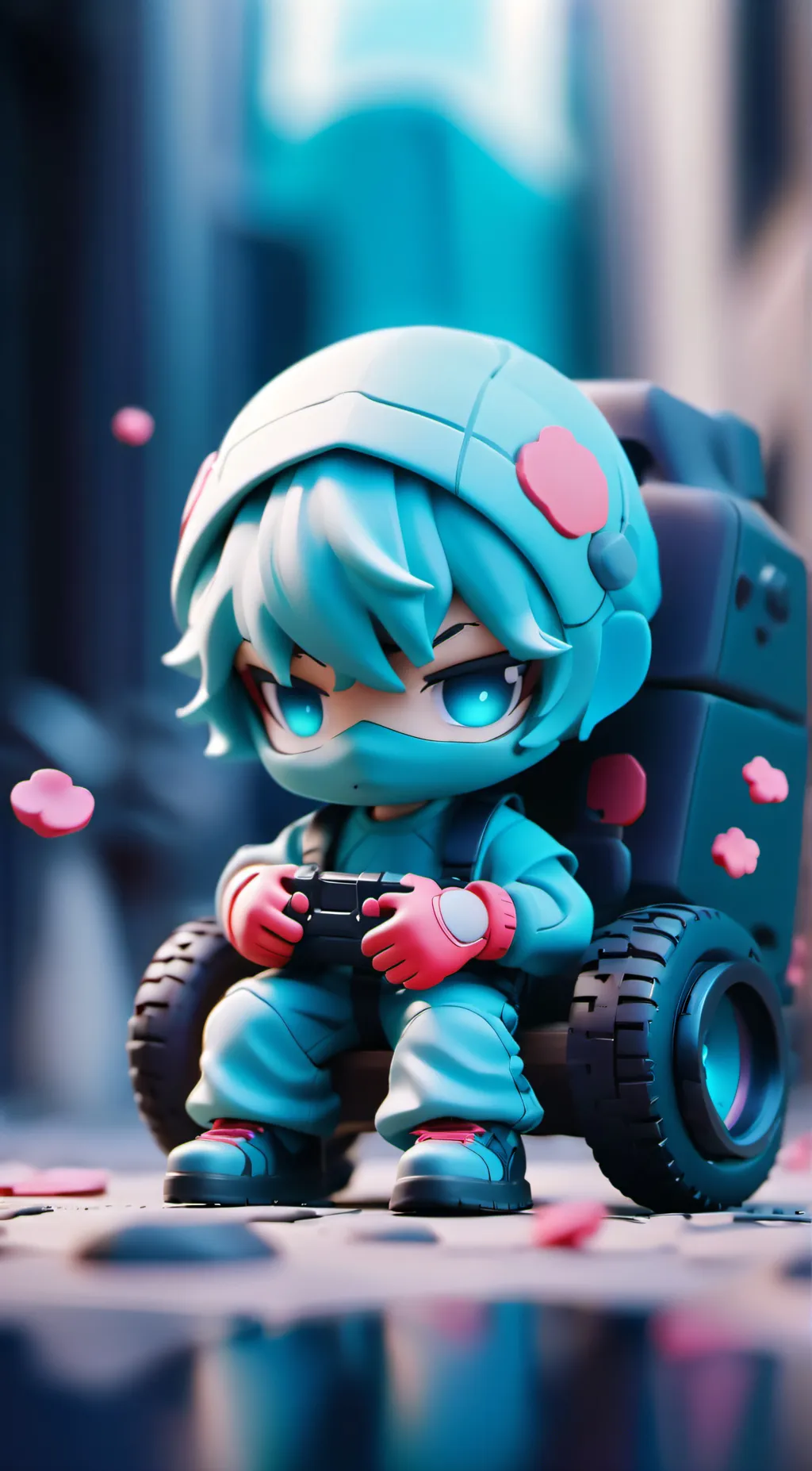 ai character: dhan background