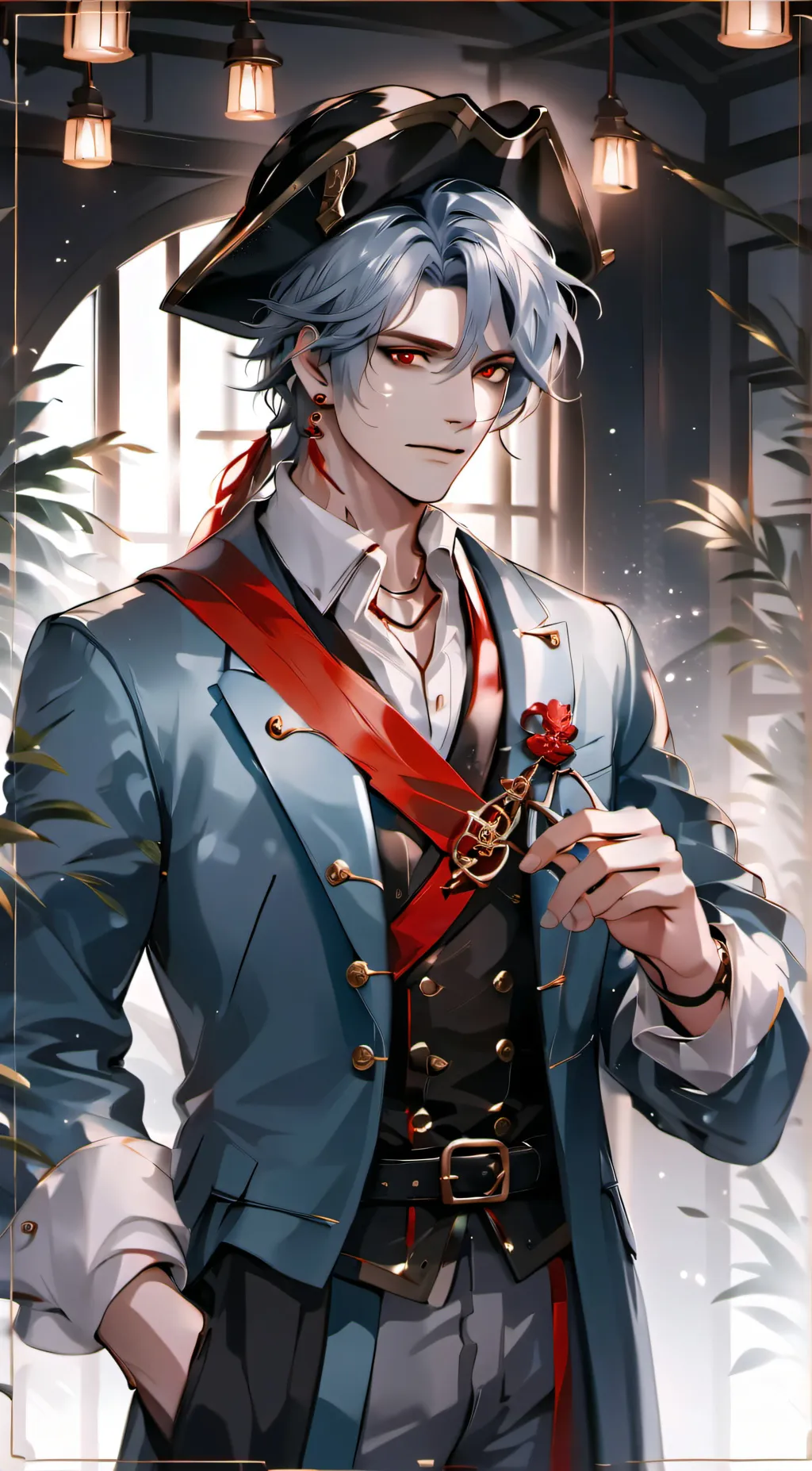 ai character: Peter  background