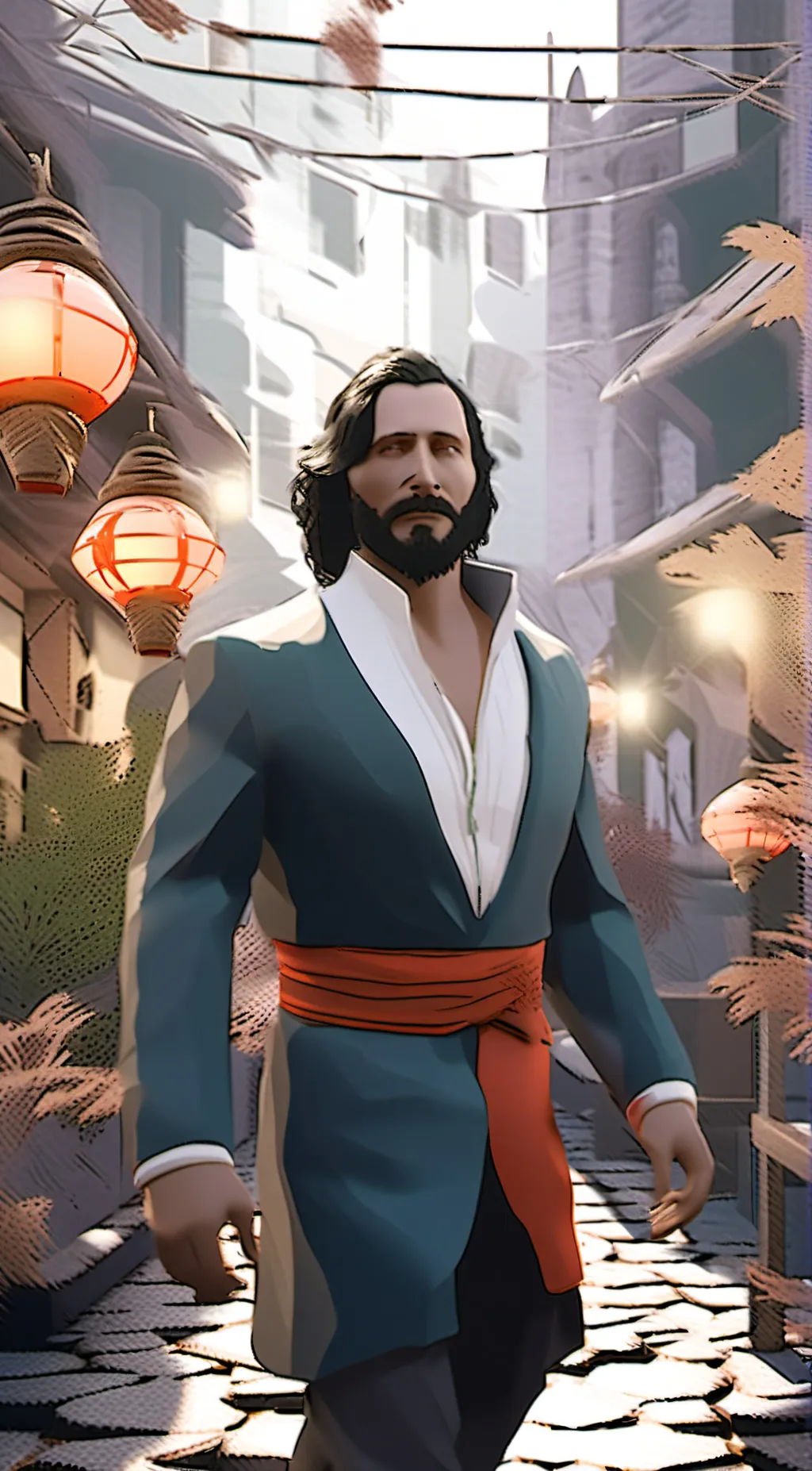 ai character: John background