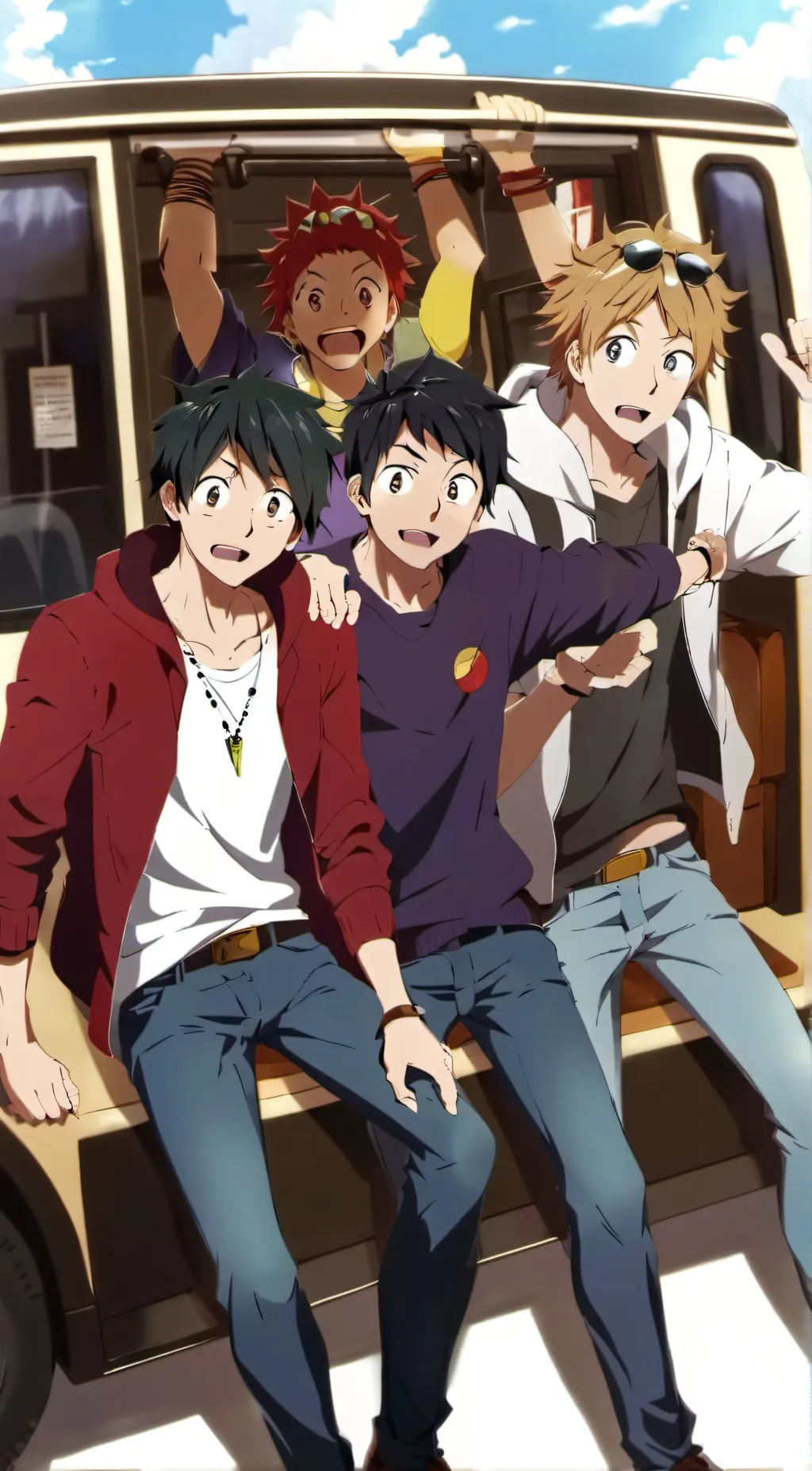 ai character: mha boys background