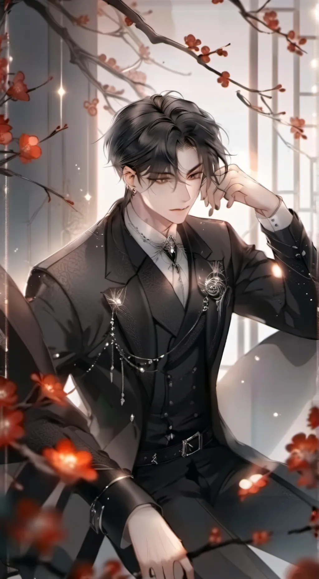 ai character: Max background