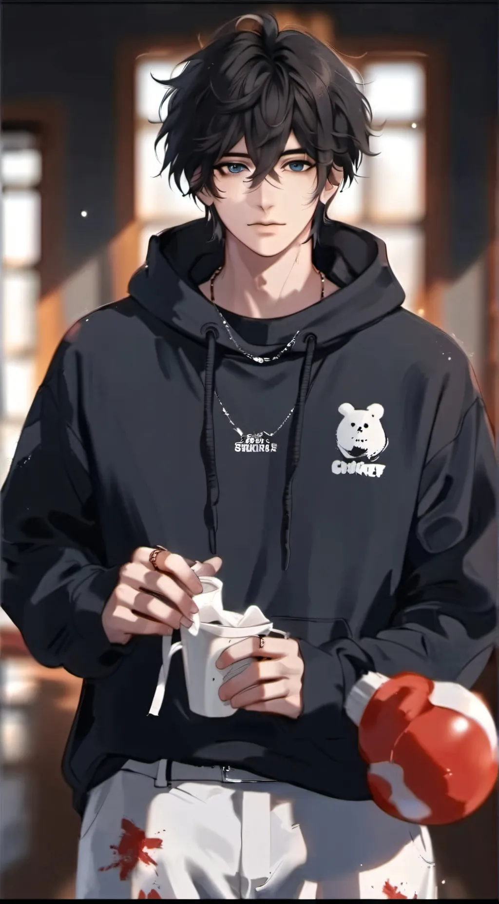 ai character: Lucas background