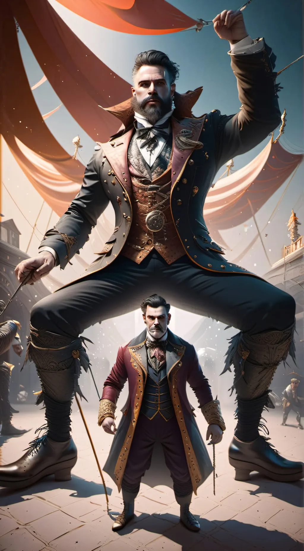 ai character: tadc background